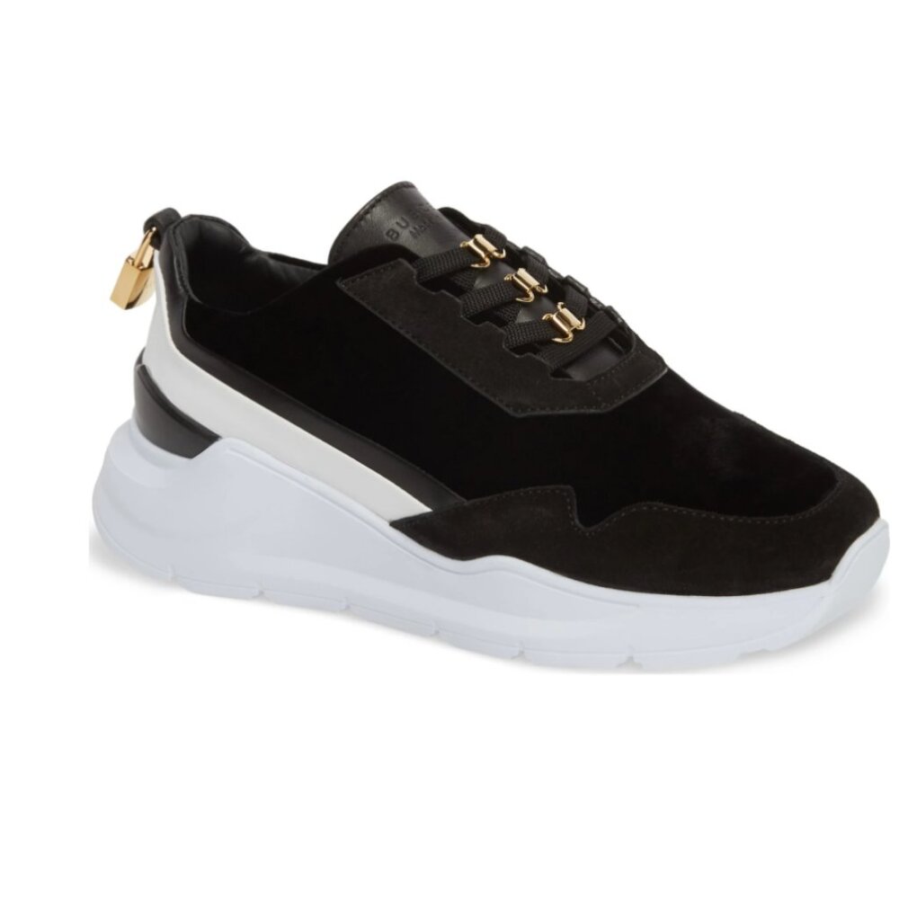Buscemi Strada Velvet Lace-Up Sneaker size 38